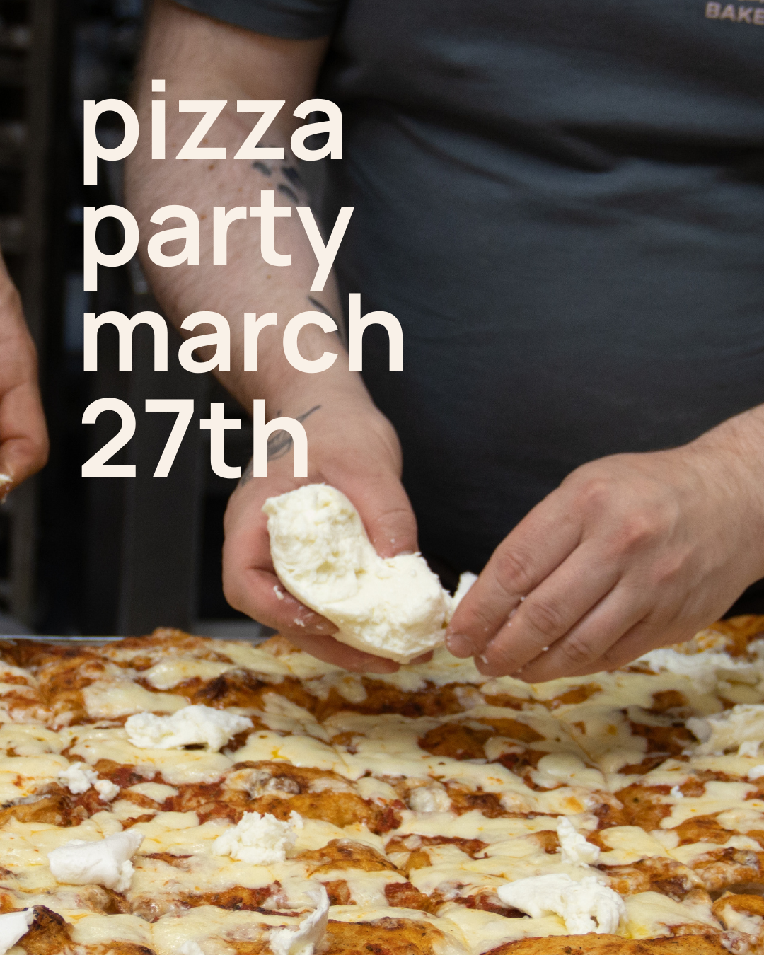 Pizza Party 27/03
